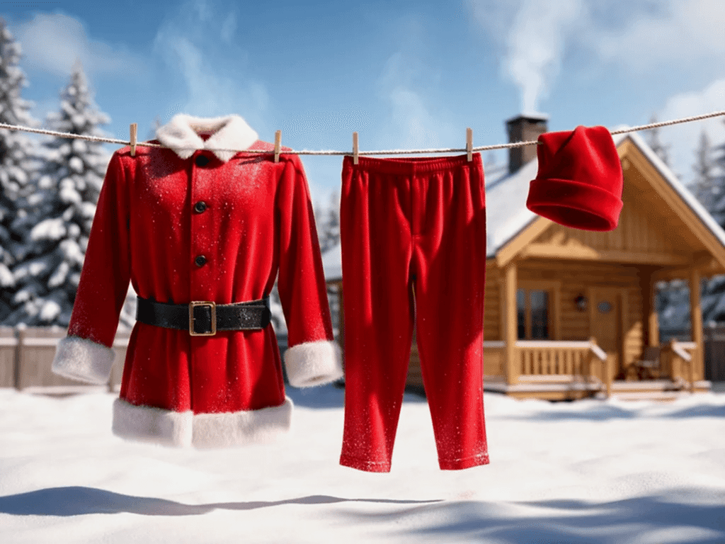 Химчистка костюма Деда Мороза