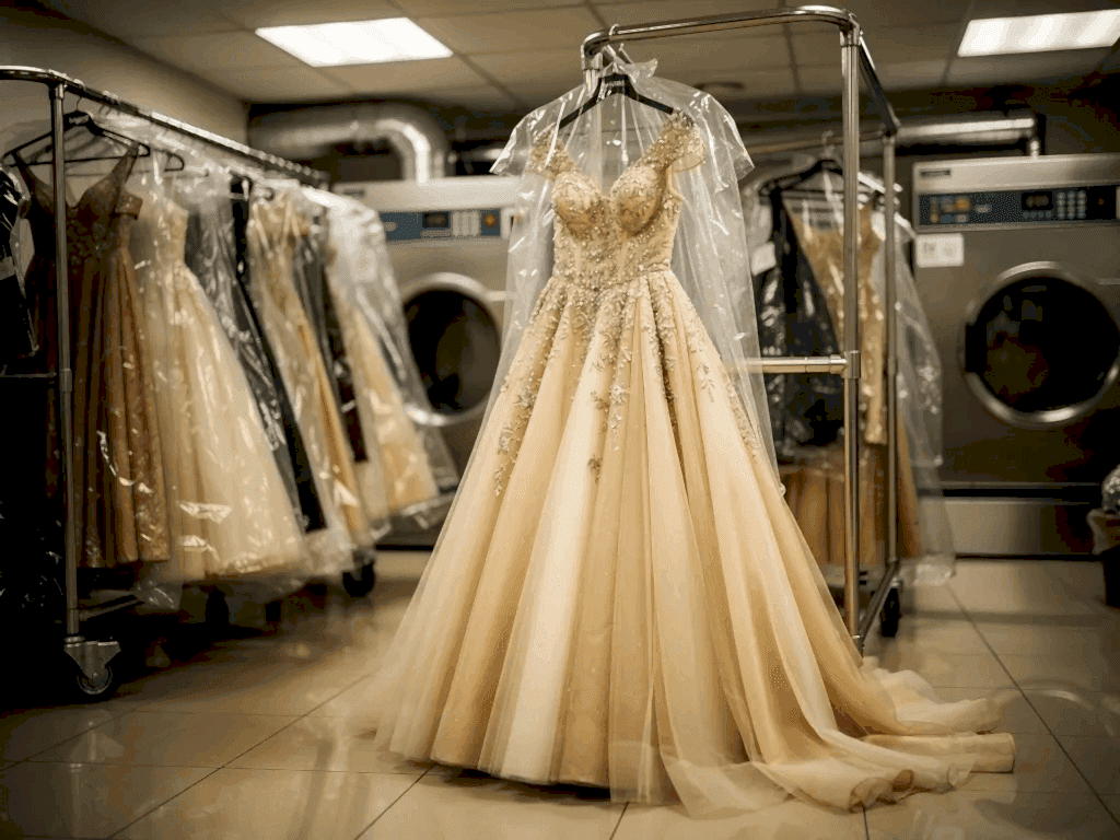 Химчистка бального платья